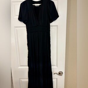 Anthropologie Black Maxi Dress
